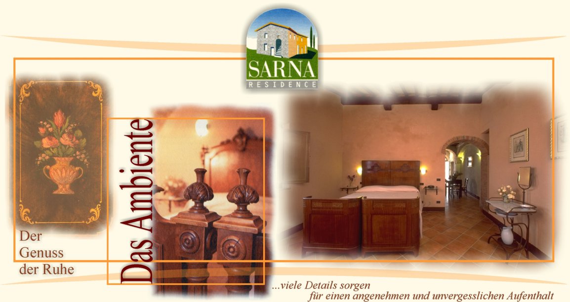 Sarna Residence - Das Ambiente